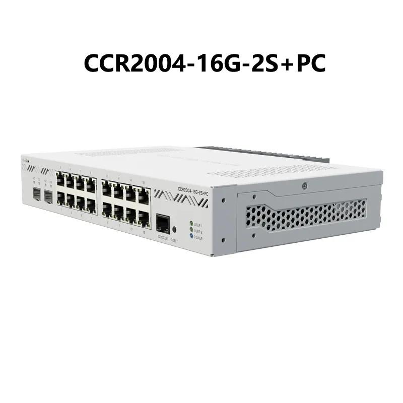 MikroTik CCR2004-16G-2S +, CCR2004-16G-2S + PC, CCR2004, ø , 16 x ⰡƮ ̴ Ʈ, 2x10G SFP + 